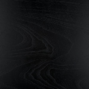 Safavieh Audriella Round Wood Coffee Table - Elegant Centerpiece For Modern Living Rooms With Stunning Finish Black 100% Wood Sfv1316a