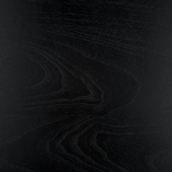 Safavieh Audriella Round Wood Coffee Table - Elegant Centerpiece For Modern Living Rooms With Stunning Finish Black 100% Wood Sfv1316a