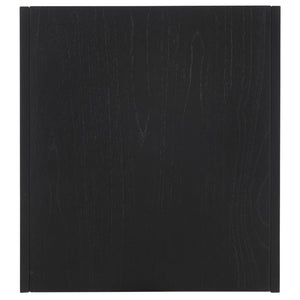 Safavieh TAWNEY C Wood Accent Table – Stylish Contemporary Design for Small Spaces and Elegant Interiors Black SFV1317A
