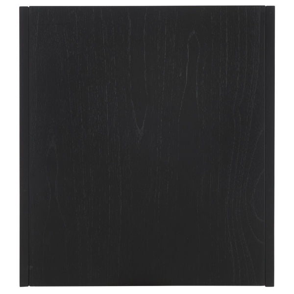 Safavieh TAWNEY C Wood Accent Table – Stylish Contemporary Design for Small Spaces and Elegant Interiors Black SFV1317A