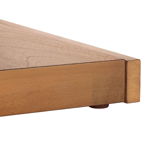 Safavieh TAWNEY C Wood Accent Table – Stylish Contemporary Design for Small Spaces and Elegant Interiors Natural SFV1317B