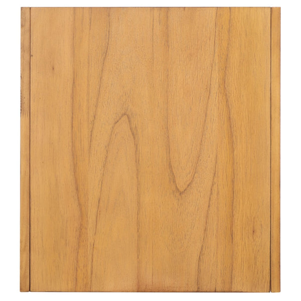 Safavieh TAWNEY C Wood Accent Table – Stylish Contemporary Design for Small Spaces and Elegant Interiors Natural SFV1317B