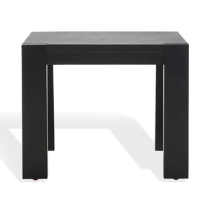Safavieh Nikole Rectangle Wood Accent Table - Elegant Mahogany & Mindy Veneer Design For Modern Living Spaces Black 100% Wood Sfv1319a