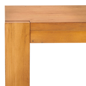 Safavieh Nikole Rectangle Wood Accent Table - Elegant Mahogany & Mindy Veneer Design For Modern Living Spaces Natural 100% Wood Sfv1319b