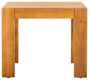 Safavieh Nikole Rectangle Wood Accent Table - Elegant Mahogany & Mindy Veneer Design For Modern Living Spaces Natural 100% Wood Sfv1319b