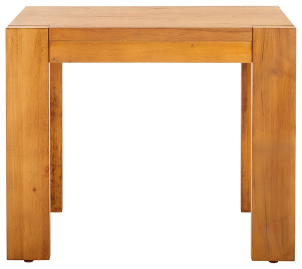 Safavieh Nikole Rectangle Wood Accent Table - Elegant Mahogany & Mindy Veneer Design For Modern Living Spaces Natural 100% Wood Sfv1319b