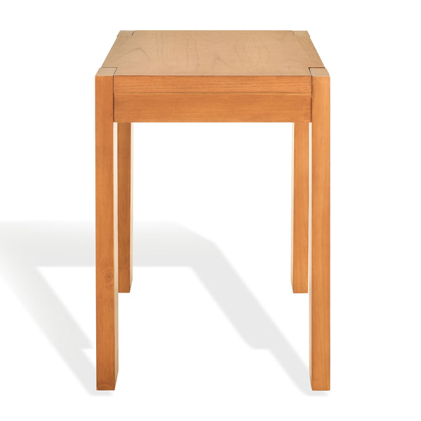 Safavieh Nikole Rectangle Wood Accent Table - Elegant Mahogany & Mindy Veneer Design For Modern Living Spaces Natural 100% Wood Sfv1319b