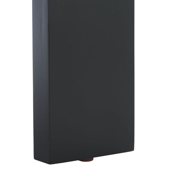 Safavieh Nikole Rectangle Wood Coffee Table - Elegant Mahogany Design For Modern & Rustic Living Spaces Black 100% Wood Sfv1320a