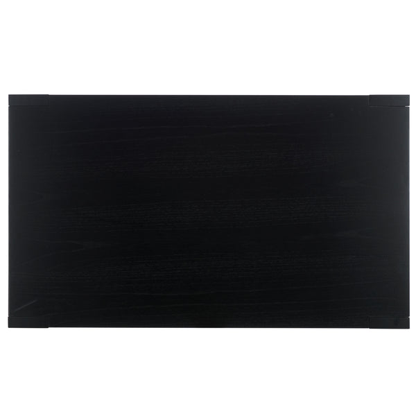 Safavieh Nikole Rectangle Wood Coffee Table - Elegant Mahogany Design For Modern & Rustic Living Spaces Black 100% Wood Sfv1320a