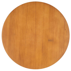 Safavieh JAYMEE Round Wood Accent Table - Timeless Mahogany Design for Living Room, Bedroom, and Home Office Natural SFV1324B