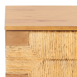 Safavieh Roseanne Banana Stem Nightstand With Drawer – Exquisite Craftsmanship For Stylish Bedroom Decor Natural 100% Wood Sfv1325b