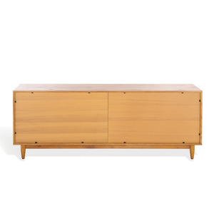 Safavieh ROSEANNE Banana Stem Sideboard and TV Stand - Artisanal Design with Elegant Storage for Modern Living Natural SFV1326B