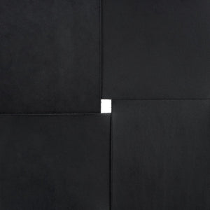 Safavieh Devnie Woven Leather Bench - Elegant Minimalist Seating With Handcrafted Top Grain Leather Design Black Wood ,Leather Sfv1600a