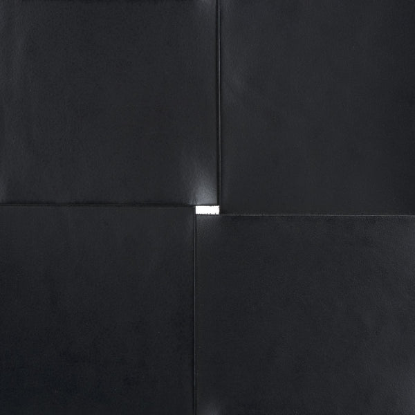 Safavieh Devnie Woven Leather Ottoman - Sophisticated Design With Solid Sungkay Wood For Stylish Living Spaces Black Wood ,Leather Sfv1601a