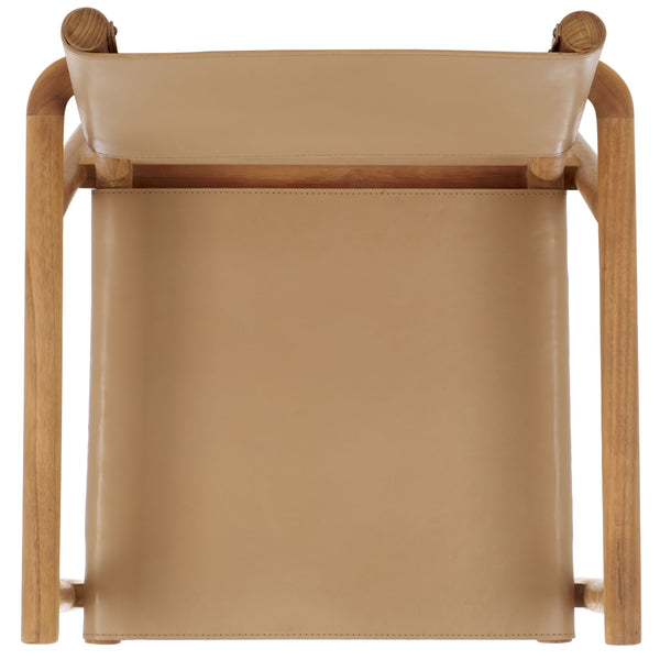 Safavieh Hutson Leather Dining Arm Chair: Modern Sophistication With Top Grain Leather & Solid Wood Design Tan ,Natural Wood ,Leather Sfv1604c