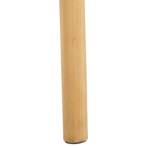 Safavieh Jeremiah Woven Leather Dining Chair - Hand-woven Top Grain Leather On Solid Sungkay Wood Base Tan ,Natural Wood ,Leather Sfv1605c-set2