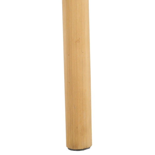 Safavieh Jeremiah Woven Leather Dining Chair - Hand-woven Top Grain Leather On Solid Sungkay Wood Base Tan ,Natural Wood ,Leather Sfv1605c-set2