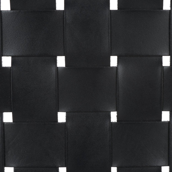 Safavieh Jeremiah Woven Leather Counter Stool – Luxurious Craftsmanship With Timeless Elegance For Any Space Black Wood ,Leather Sfv1606a