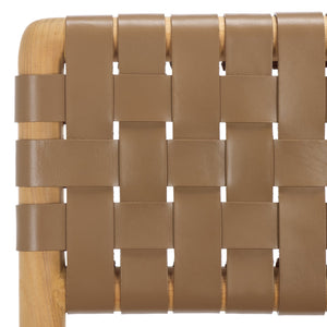 Safavieh Jeremiah Woven Leather Counter Stool – Luxurious Craftsmanship With Timeless Elegance For Any Space Brown ,Natural Wood ,Leather Sfv1606b