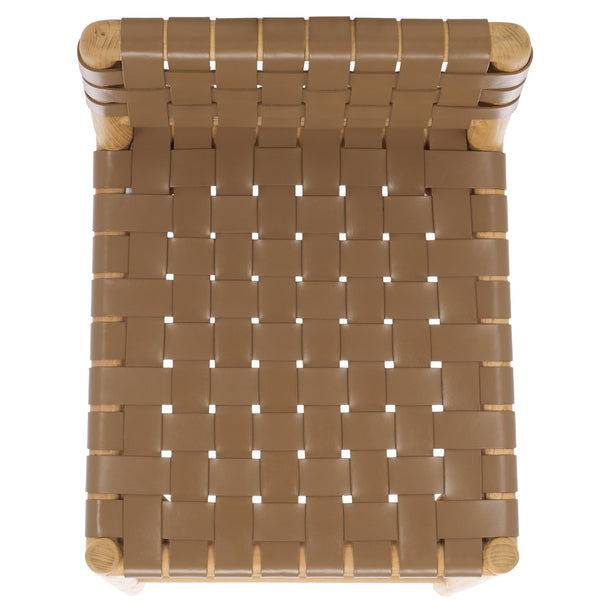 Safavieh Jeremiah Woven Leather Counter Stool – Luxurious Craftsmanship With Timeless Elegance For Any Space Brown ,Natural Wood ,Leather Sfv1606b