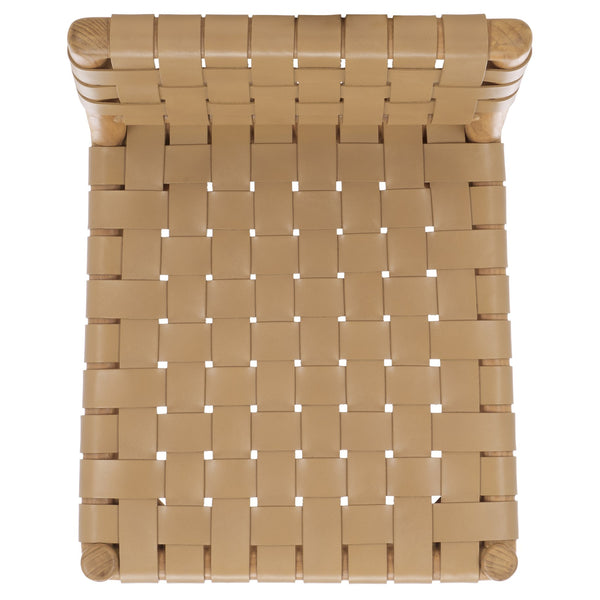 Safavieh Jeremiah Woven Leather Counter Stool – Luxurious Craftsmanship With Timeless Elegance For Any Space Tan ,Natural Wood ,Leather Sfv1606c