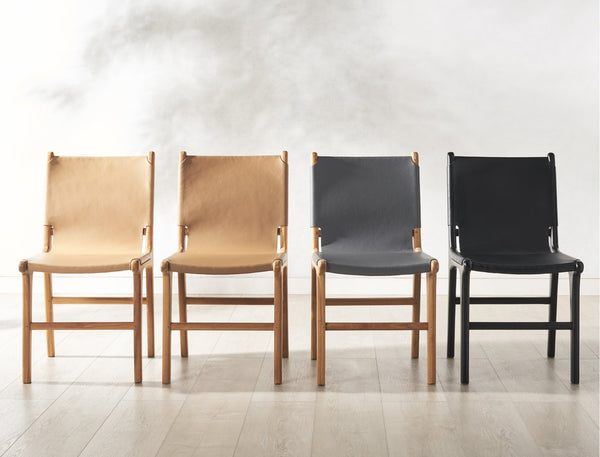 Safavieh Cassaphina Leather Dining Chair – Elevate Your Dining Experience With Exquisite Comfort & Style Black Wood ,Leather Sfv1610a-set2