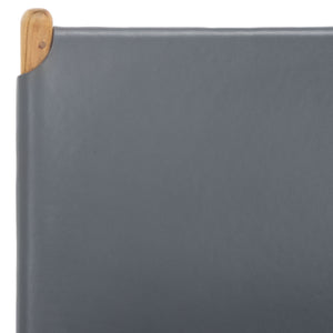 Safavieh Cassaphina Leather Dining Chair – Elevate Your Dining Experience With Exquisite Comfort & Style Grey ,Natural Wood ,Leather Sfv1610d-set2