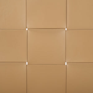 Safavieh Cassaphina Woven Leather Dining Chair – Elevate Your Space With Stylish Comfort And Timeless Elegance Tan ,Natural Wood ,Leather Sfv1611c-set2