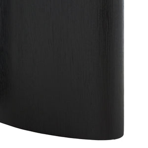 Safavieh BARNARD Round Wood Coffee Table – Elegant Centerpiece for Modern Living Rooms, Durable & Stylish Black SFV1703A