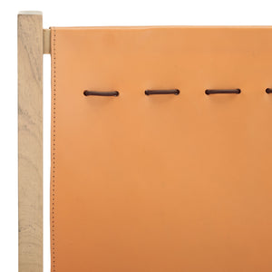 Safavieh Catriella Leather Dining Chair - Elegant Black Design With Mindi Wood & Brass Accents For Luxury Dining Tan ,Natural Wood ,Leather ,Brass Sfv1900d-set2