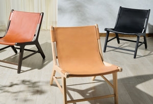 Safavieh Alanarose Leather Accent Chair - Luxurious Teak Wood Frame, Elegant Design For Modern Living Spaces Black ,Black Wood ,Leather Sfv1903a