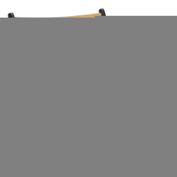 Safavieh Chyanne Woven Accent Chair - Stylish Teak Wood Design For Modern Elegance In Any Living Space Black ,Natural Wood ,Natural Loom Papercord Sfv1905a