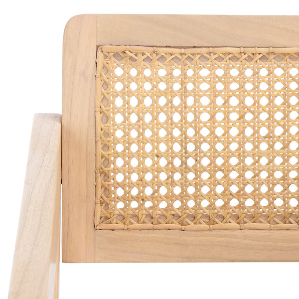 Safavieh Tyrrell Rattan Dining Chair - Elevate Your Dining Experience With Timeless Style And Comfort Natural ,Natural Wood ,Rattan Sfv1906c