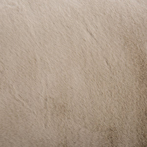 Lorianna Bean Bag Chair In Soft Cream Fabric, Supportive Polyester Fill, Lightweight & Made In Usa