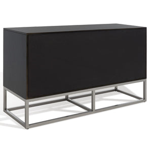 Safavieh Estelle Dresser XII23 Black / Silver Wood / Metal SFV2105F