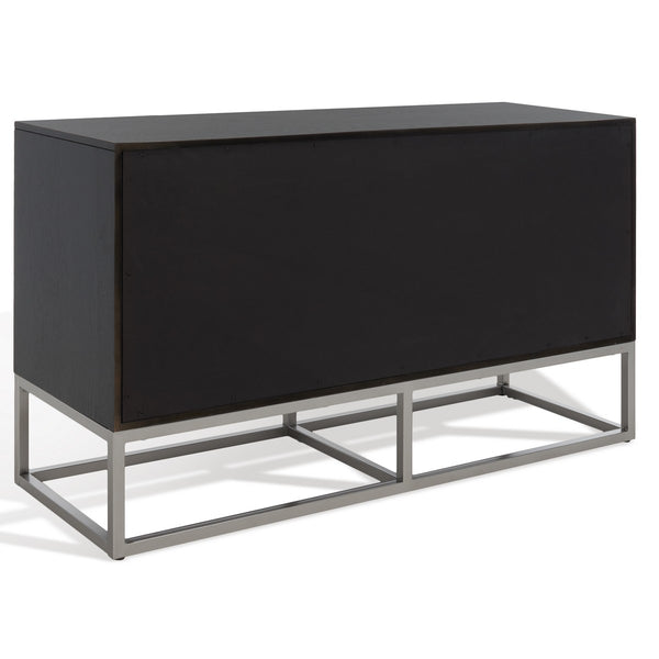 Safavieh Estelle Dresser XII23 Black / Silver Wood / Metal SFV2105F