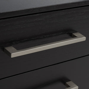 Safavieh Estelle Dresser XII23 Black / Silver Wood / Metal SFV2105F