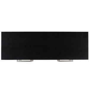 Safavieh Estelle Dresser XII23 Black / Silver Wood / Metal SFV2105F