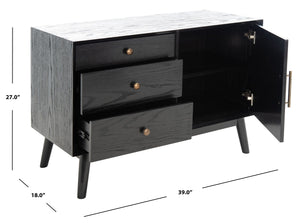 Safavieh Elissa Mid-Century Small Media Stand SFV2116B