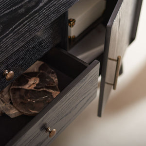 Safavieh Elissa Mid-Century Small Media Stand SFV2116B