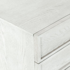 Zeus 3 Drawer Wood Chest With Solid Wood Build, Smooth-Glide Drawers & Compact Modern Design