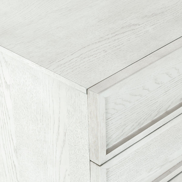 Zeus 3 Drawer Wood Chest With Solid Wood Build, Smooth-Glide Drawers & Compact Modern Design
