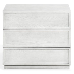 Zeus 3 Drawer Wood Chest With Solid Wood Build, Smooth-Glide Drawers & Compact Modern Design