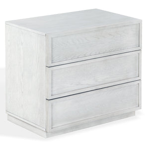 Zeus 3 Drawer Wood Chest With Solid Wood Build, Smooth-Glide Drawers & Compact Modern Design