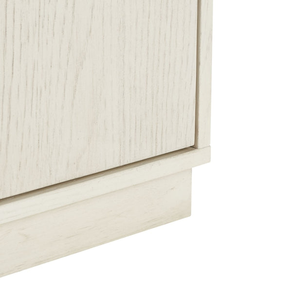 Safavieh MALLORY 4 Door Sideboard and TV Stand - Classic Design with Ample Storage for Modern Living Rooms White Washed SFV2120B