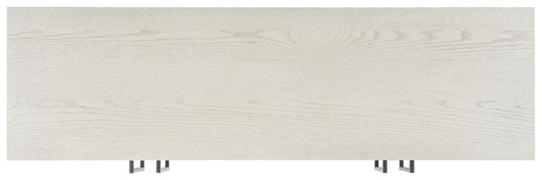 Safavieh MALLORY 4 Door Sideboard and TV Stand - Classic Design with Ample Storage for Modern Living Rooms White Washed SFV2120B