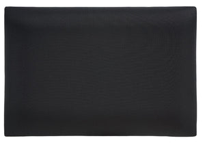 Safavieh CARMELO Hemp-Wrapped Ottoman - Stylish Multi-Functional Accent Piece with Durable Metal-Wood Frame Black SFV2122B