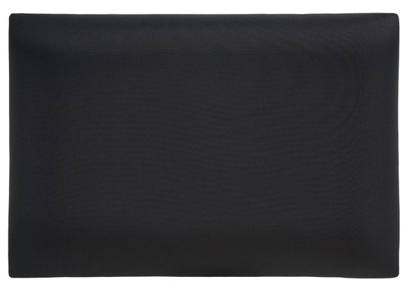 Safavieh CARMELO Hemp-Wrapped Ottoman - Stylish Multi-Functional Accent Piece with Durable Metal-Wood Frame Black SFV2122B