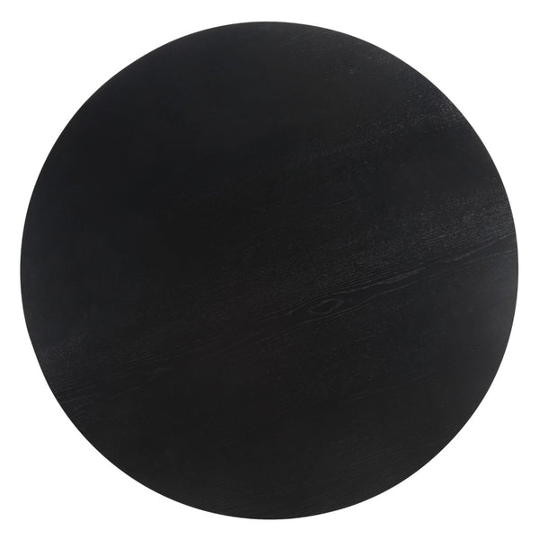 Safavieh JULIANNA 54" Solid Wood Dining Table - Modern Elegance for Dining Room & Entertaining Spaces Black SFV2126B