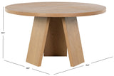 Safavieh Julianna 54" Wood Dining Table Natural SFV2126C